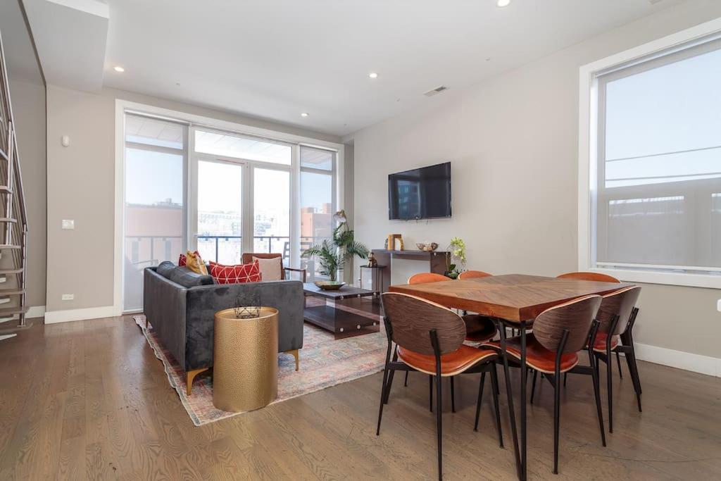 הוילה שיקגו Breathtaking Downtown Penthouse A - Sleeps 11 מראה חיצוני תמונה