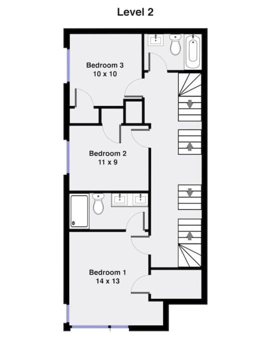 הוילה שיקגו Breathtaking Downtown Penthouse A - Sleeps 11 מראה חיצוני תמונה